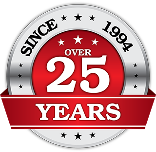 GW Systems - Over 25 Years Excellence In Service Emblem